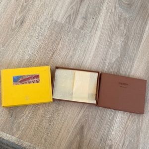 Louis Vuitton box with tissue outer box